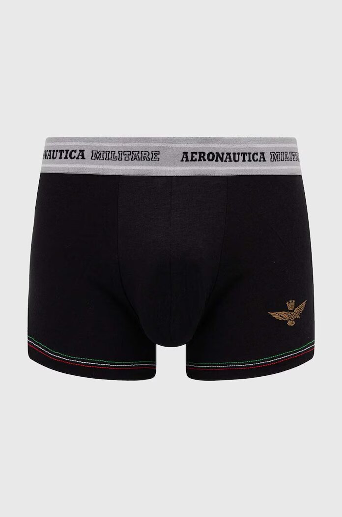 Aeronautica Militare Боксерки (2 чифта) в черно AM1UBX003