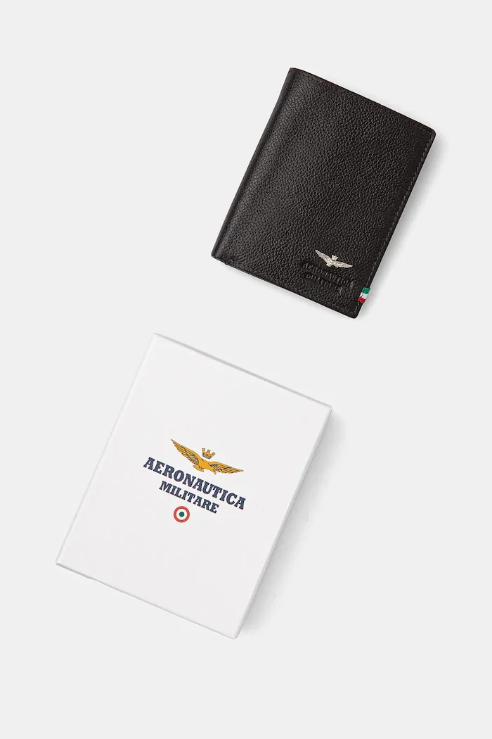 Aeronautica Militare Кожен портфейл мъжки в кафяво AM105