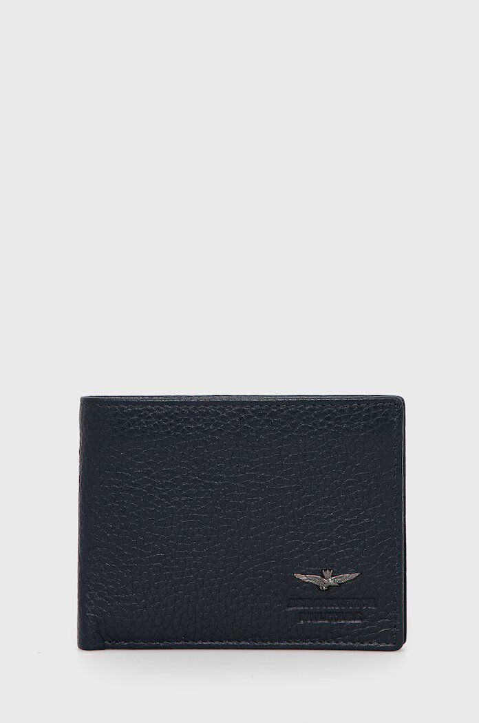 Aeronautica Militare Кожен портфейл мъжки в тъмносиньо AM181