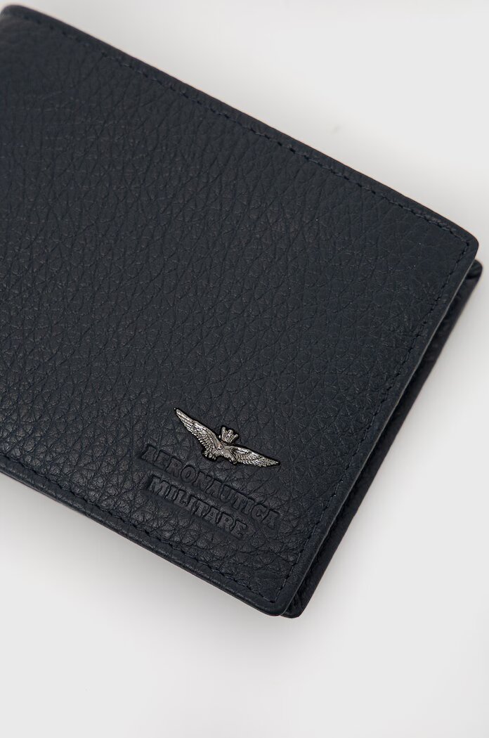 Aeronautica Militare Кожен портфейл мъжки в тъмносиньо AM181