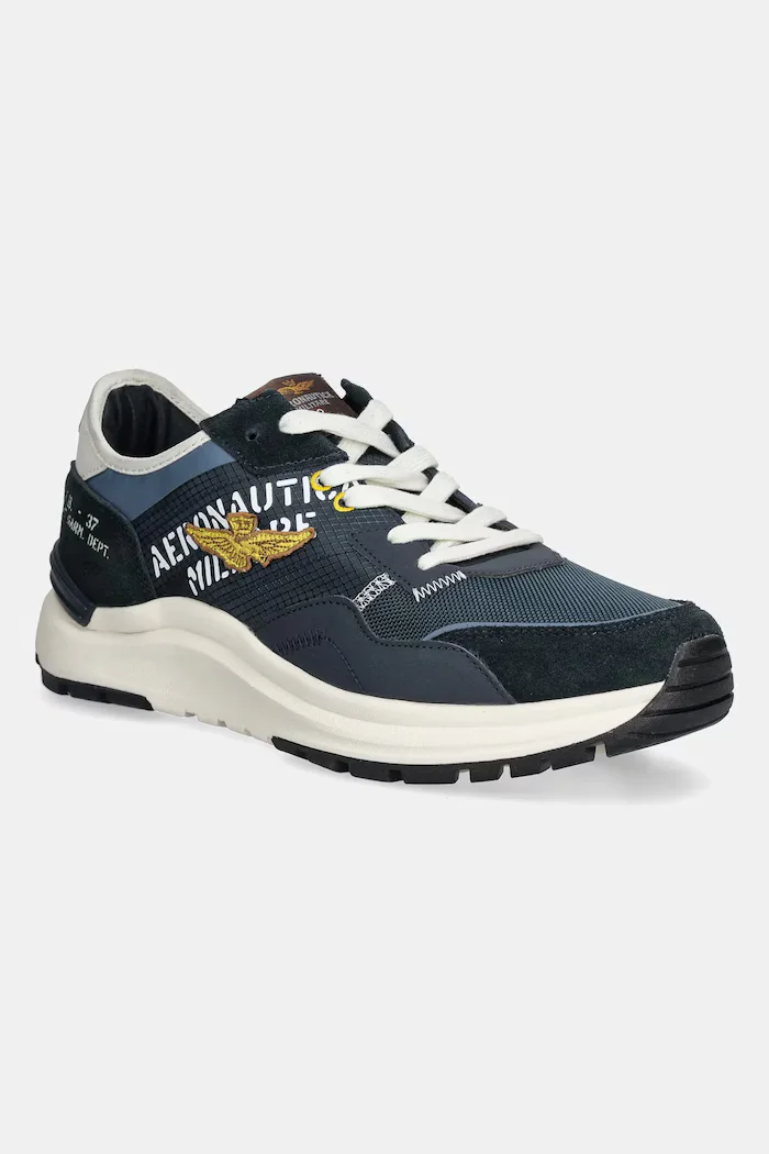 Aeronautica Militare Маратонки SC286CT3543 мъжки в тъмносиньо SC286CT3543