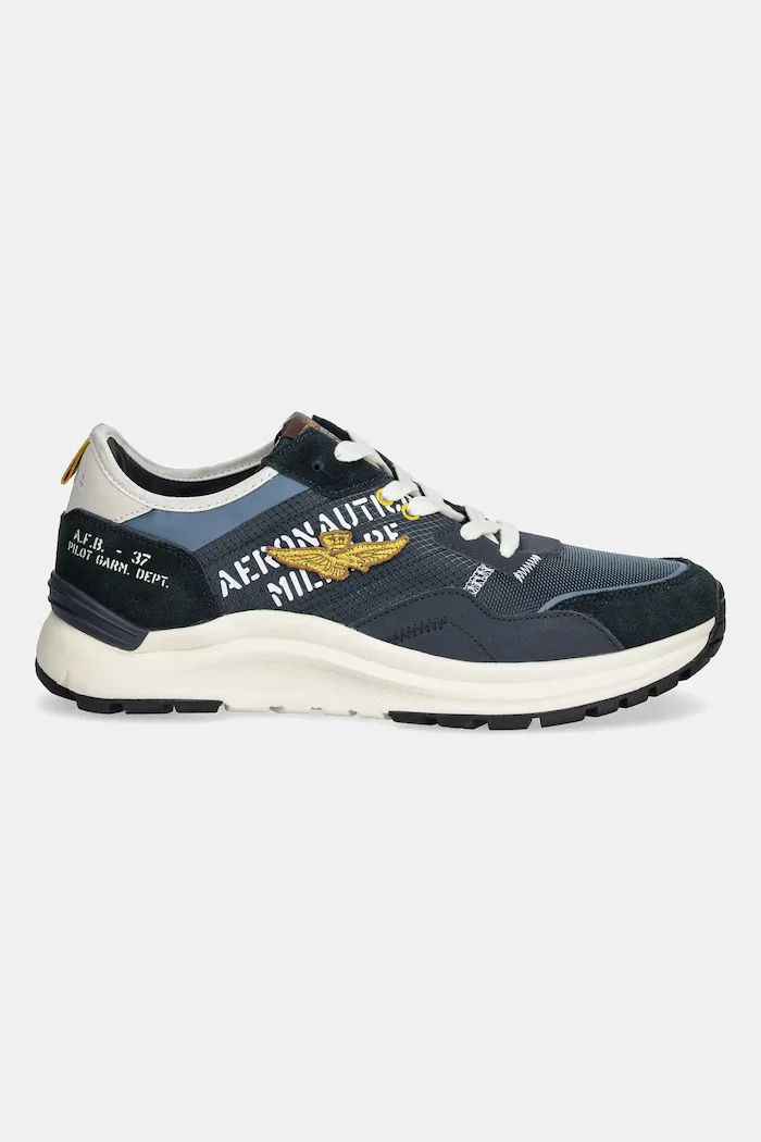 Aeronautica Militare Маратонки SC286CT3543 мъжки в тъмносиньо SC286CT3543
