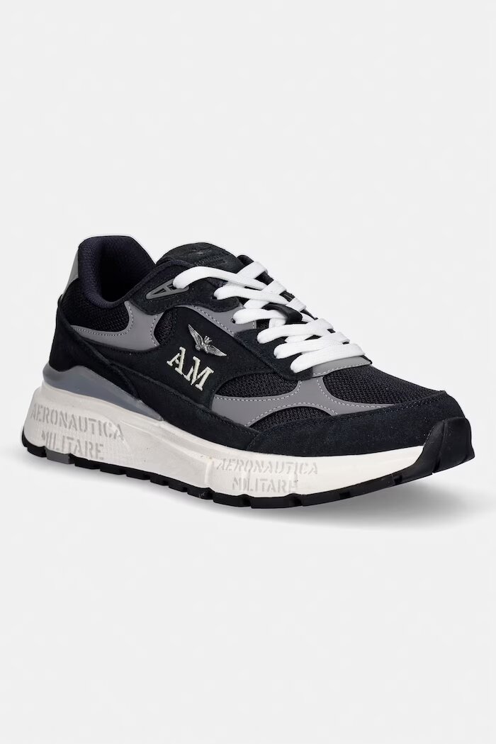 Aeronautica Militare Маратонки SNEAKERS мъжки в сиво 261SC0318UCT04248