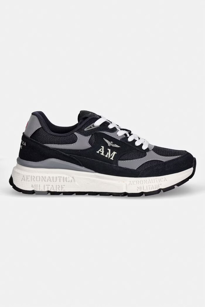 Aeronautica Militare Маратонки SNEAKERS мъжки в сиво 261SC0318UCT04248