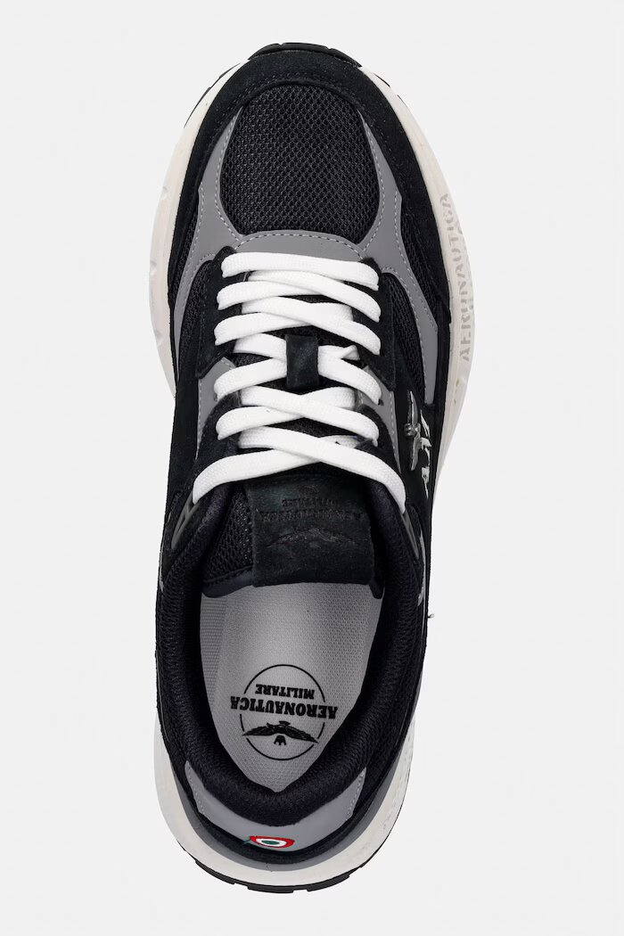 Aeronautica Militare Маратонки SNEAKERS мъжки в сиво 261SC0318UCT04248