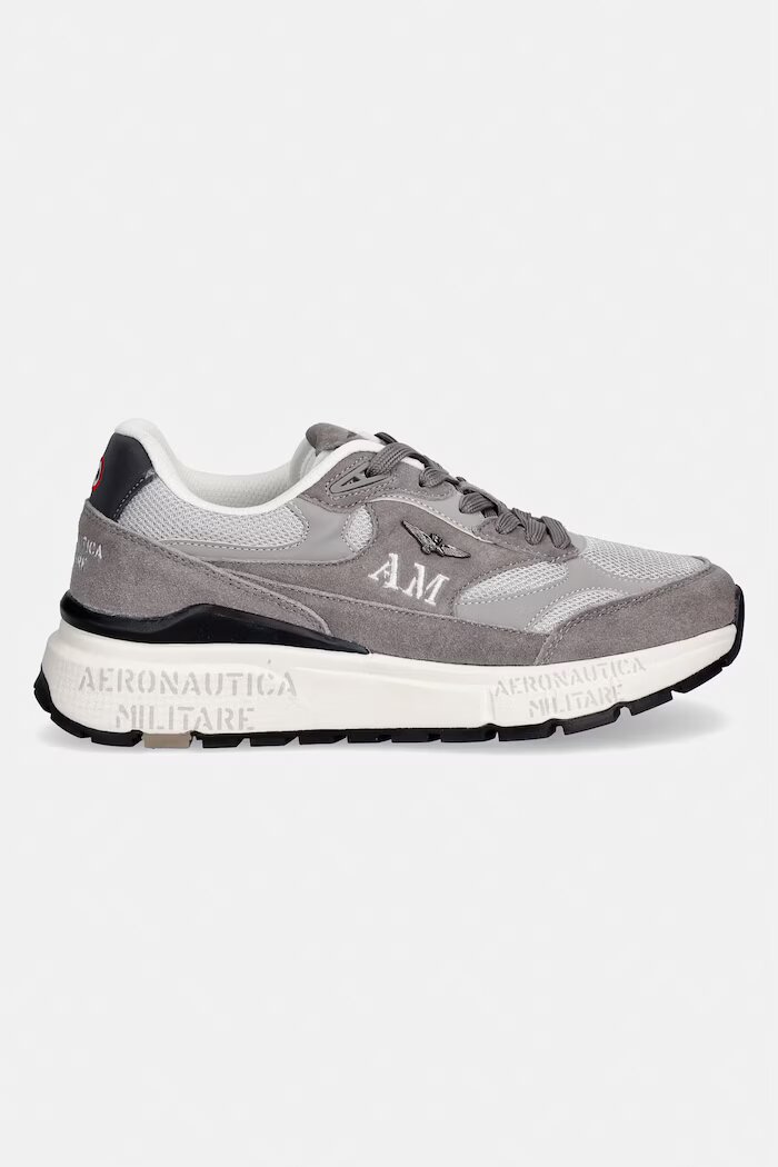 Aeronautica Militare Маратонки SNEAKERS мъжки в сиво 261SC0318UCT04248