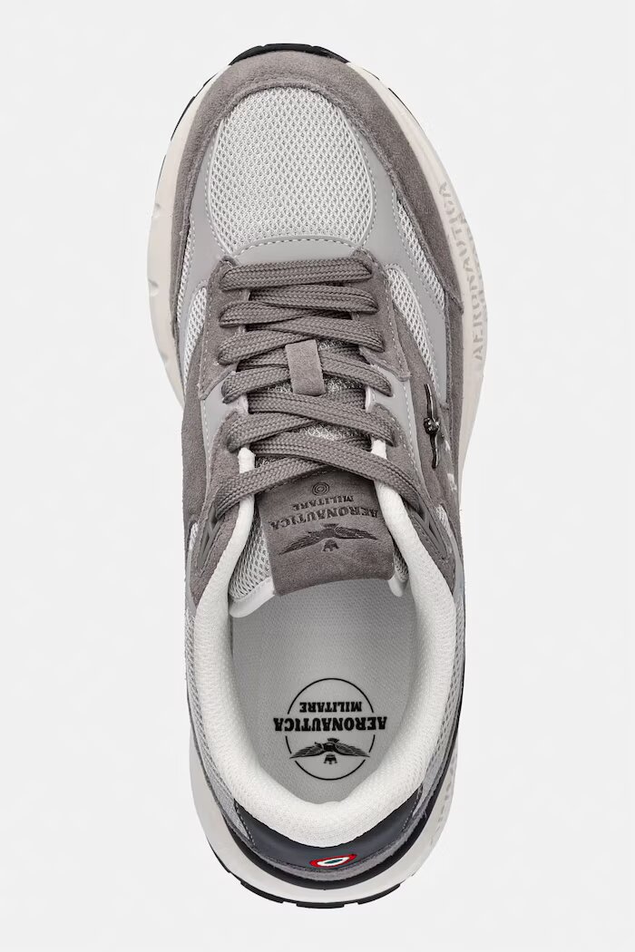 Aeronautica Militare Маратонки SNEAKERS мъжки в сиво 261SC0318UCT04248