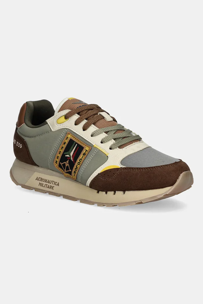 Aeronautica Militare Маратонки SNEAKERS мъжки в зелено 252SC0292UCT03331