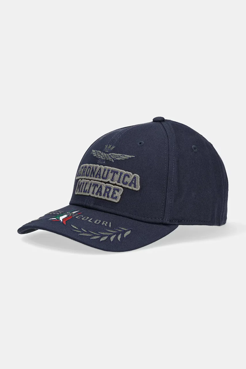 Aeronautica Militare Памучна шапка с козирка