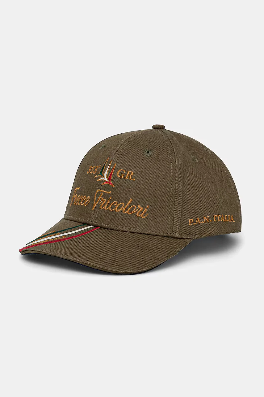 Aeronautica Militare Памучна шапка с козирка