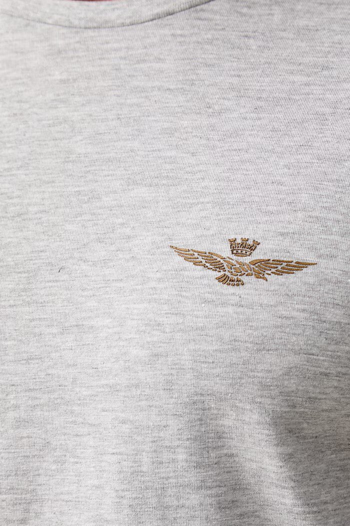 Aeronautica Militare тениска мъжка с памук сива AM1UTI003