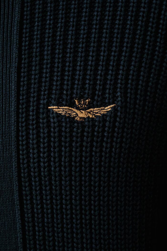 Aeronautica Militare жилетка мъжка от памук тъмносиня MA1664UL00409