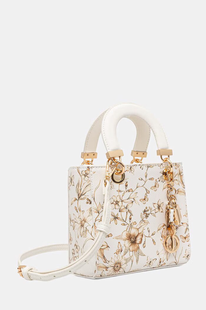 Aldo чанта crossbody дамска от имитация на кожа FLORENSE бяла 14449532