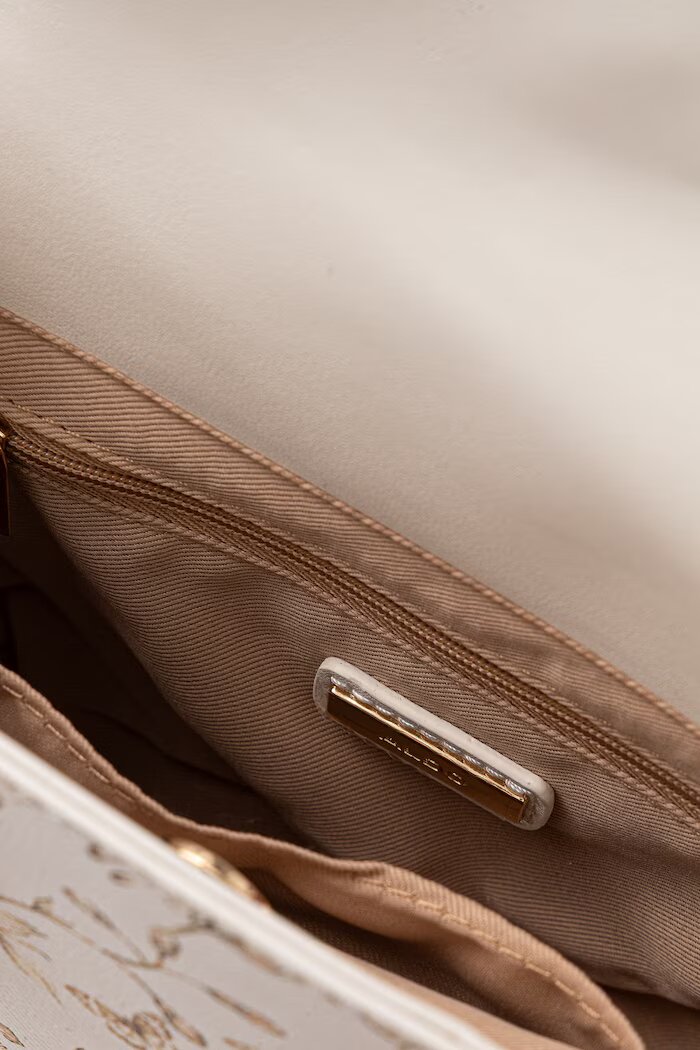 Aldo чанта crossbody дамска от имитация на кожа FLORENSE бяла 14449532