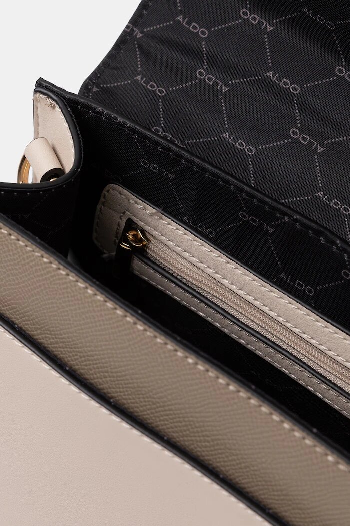 Aldo чанта crossbody дамска от имитация на кожа IMPASSE бежова 14449947