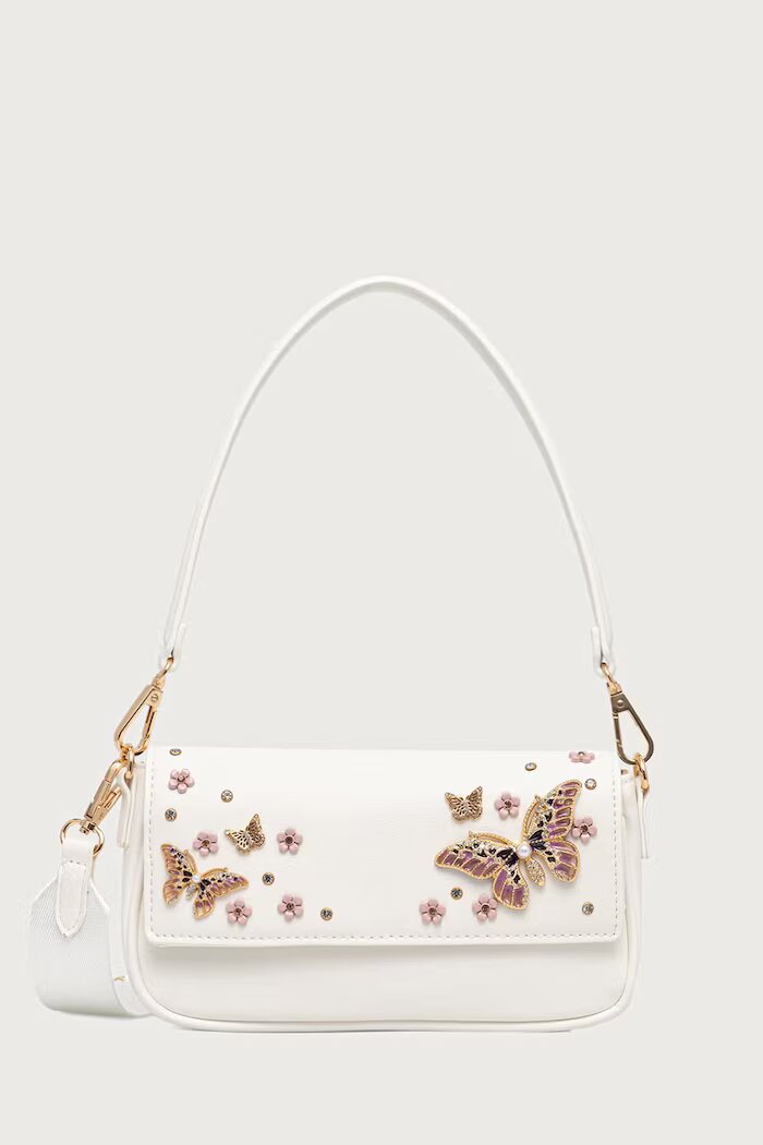 Aldo чанта crossbody дамска от имитация на кожа LUNABLOOM бежова 14438158
