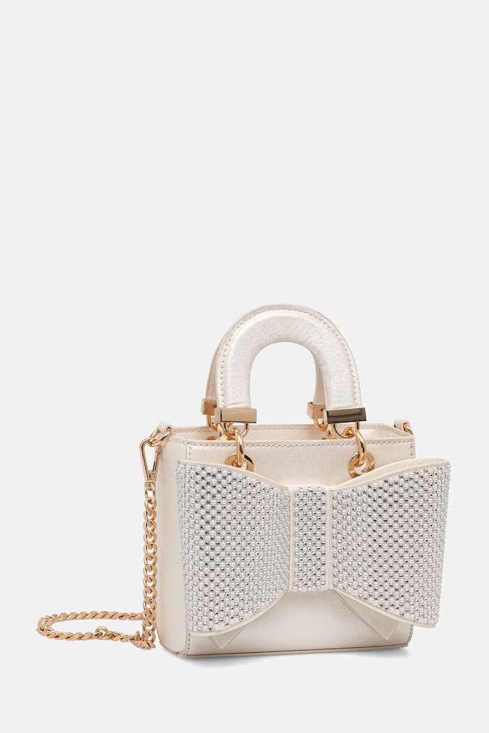 Aldo чанта crossbody дамска от имитация на кожа NADIEA бежова 14337063