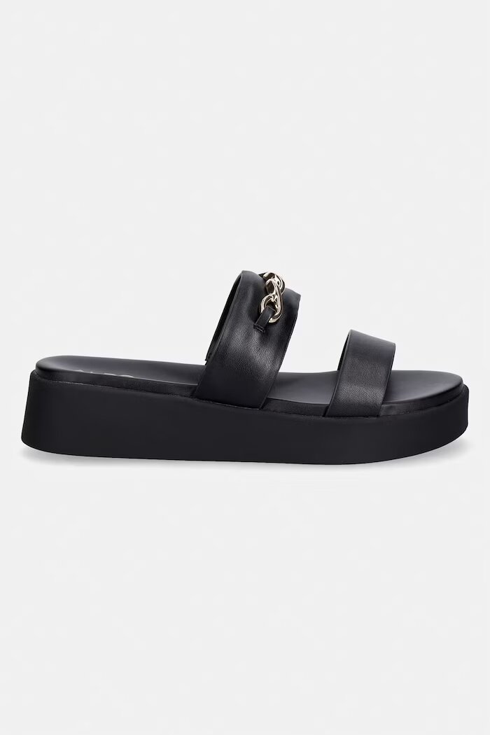 Aldo Чехли HALAMAEVER в черно с платформа 14190635