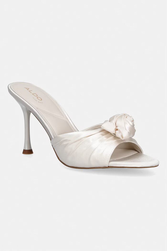 Aldo чехли с тънък ток ROSALINA бели 14298613