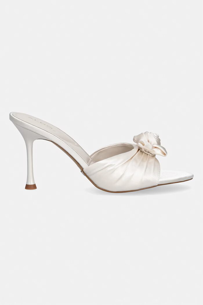 Aldo чехли с тънък ток ROSALINA бели 14298613