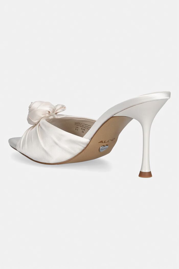 Aldo чехли с тънък ток ROSALINA бели 14298613