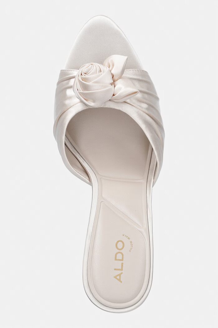 Aldo чехли с тънък ток ROSALINA бели 14298613