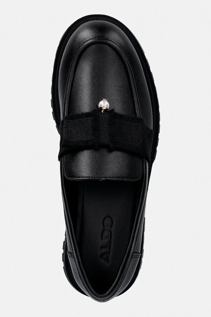 Aldo Мокасини THEATRIC в черно с платформа 14190476