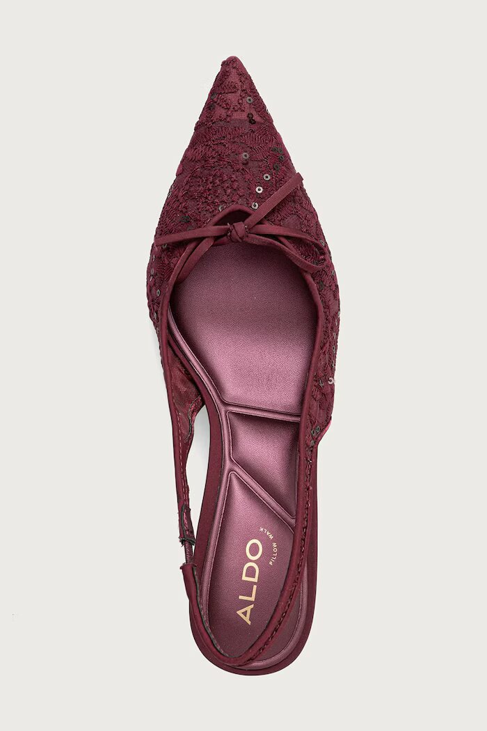 Aldo обувки с ток AZARO бордо 14505953
