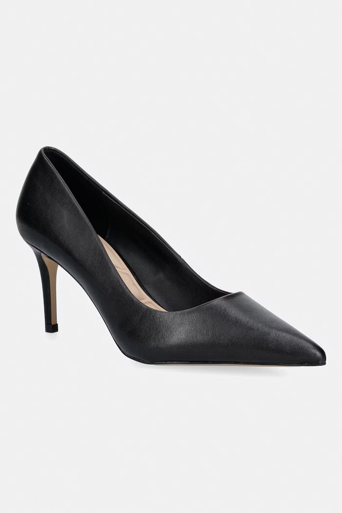 Aldo обувки с ток от кожа VERONE черни 13922148 Pillow Walk