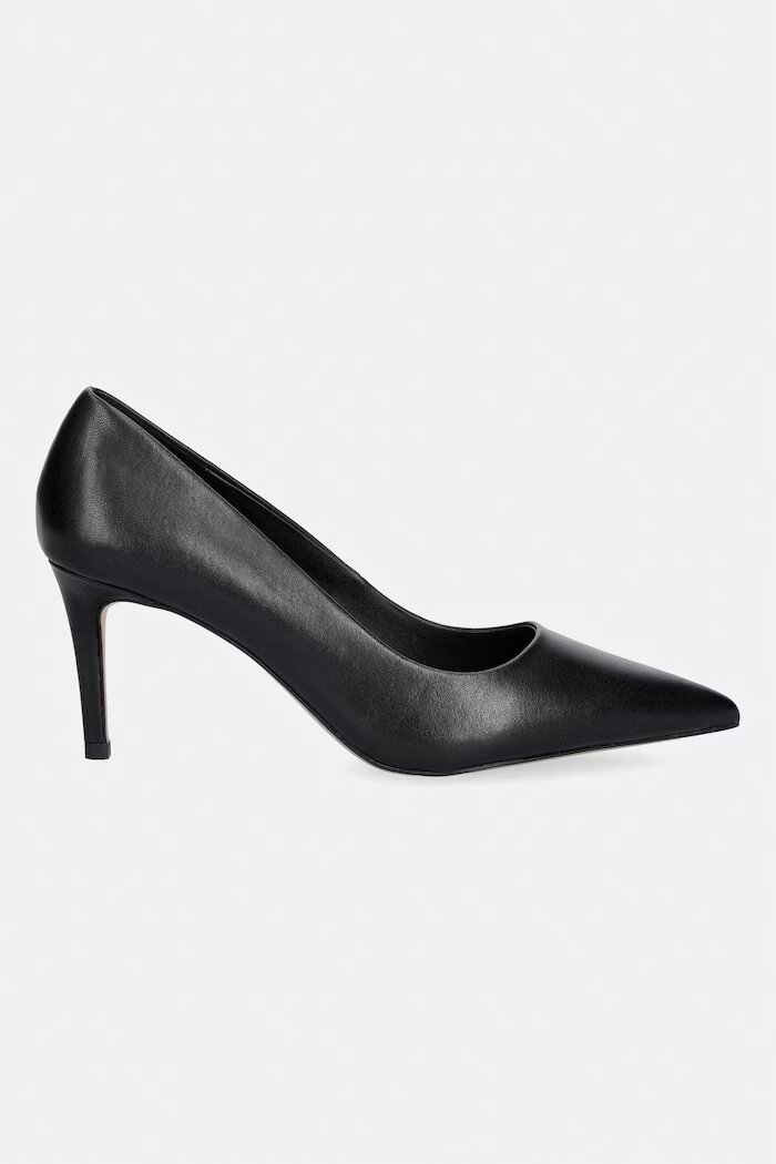 Aldo обувки с ток от кожа VERONE черни 13922148 Pillow Walk