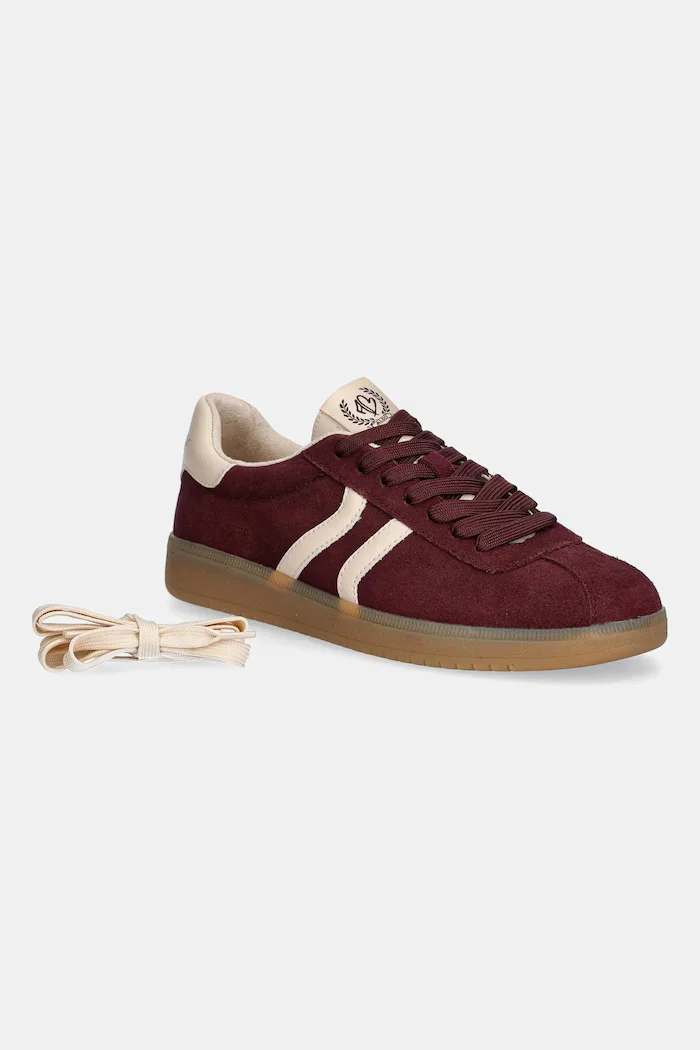Aldo Велурени маратонки CHICSNEAKER в бордо 14053633