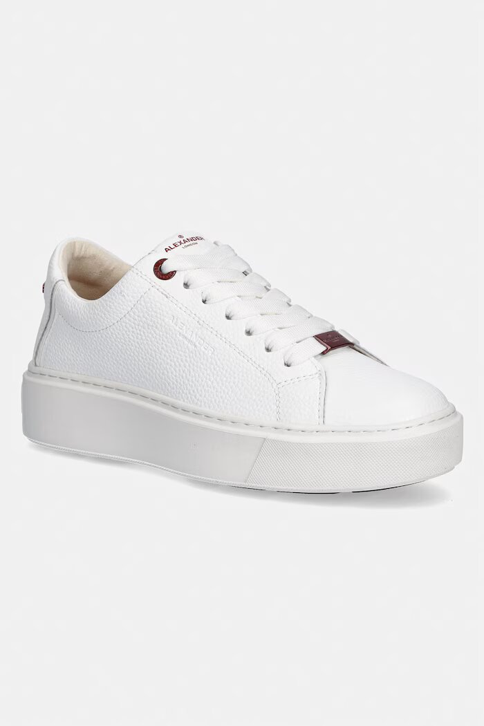 Alexander Smith Кожени маратонки London High бели ALBDLHW8406WHT