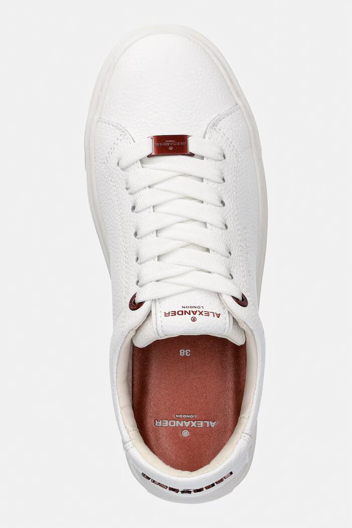 Alexander Smith Кожени маратонки London High бели ALBDLHW8406WHT