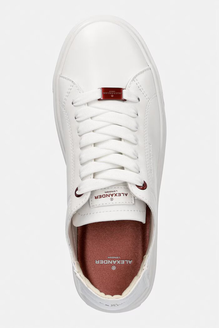 Alexander Smith London Deconstructed Маратонки женски кожени бели ALBDLUW8414TWT