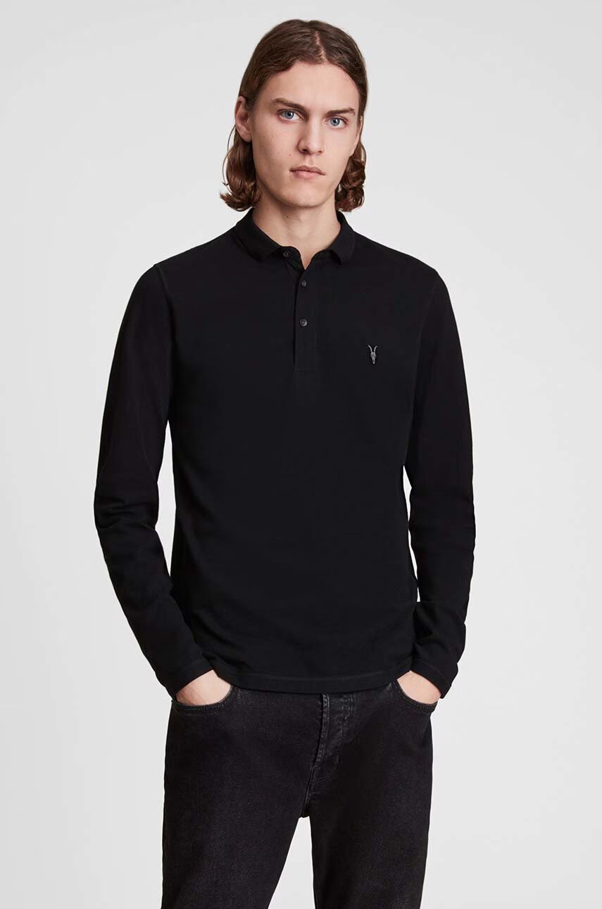 AllSaints Блуза с дълъг ръкав Reform Polo