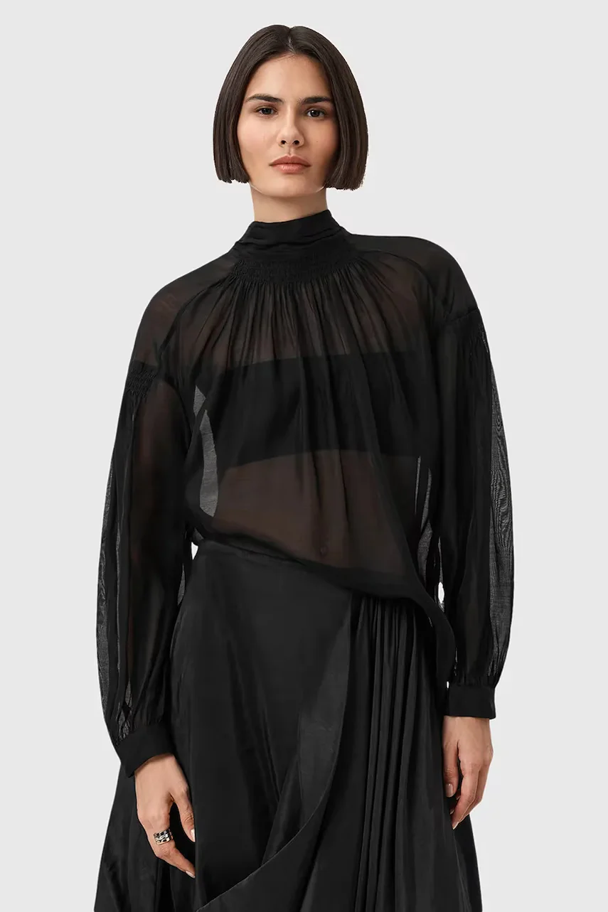 AllSaints Блуза с коприна PEARLA