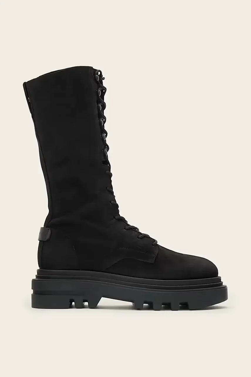 AllSaints Боти от набук Jay Boot