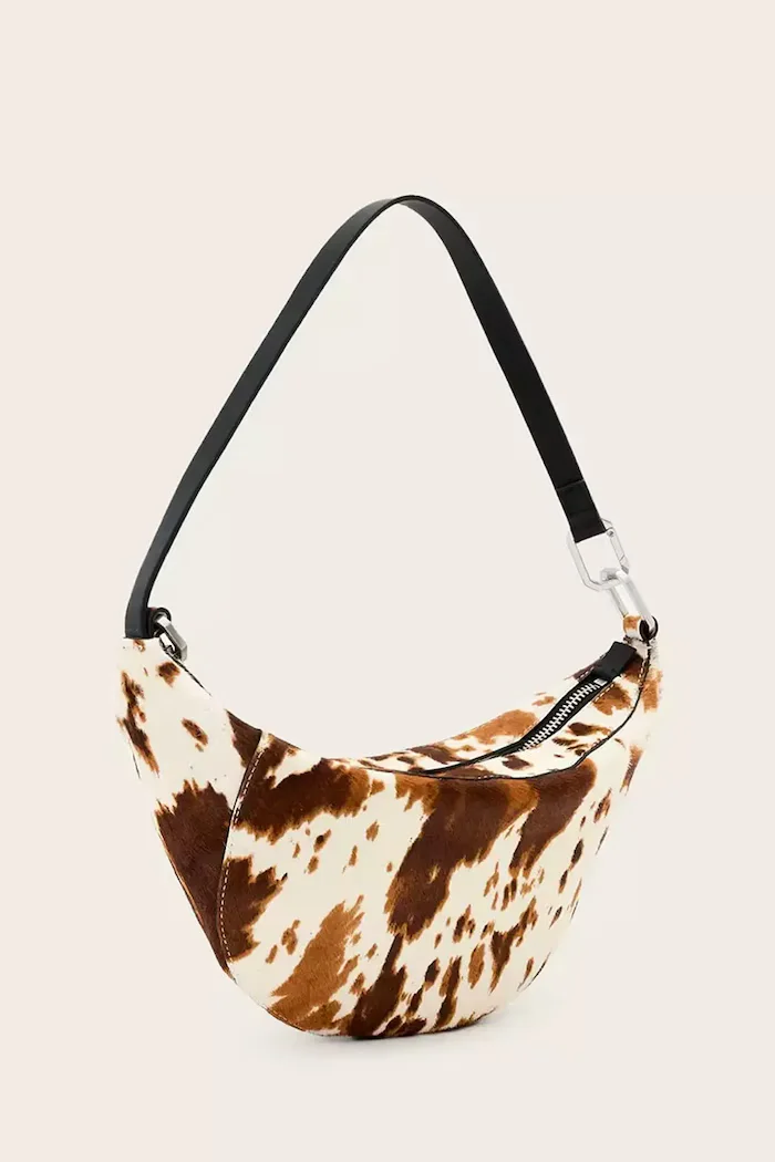 AllSaints чанта дамска от кожа LUNA многоцветна W272XE