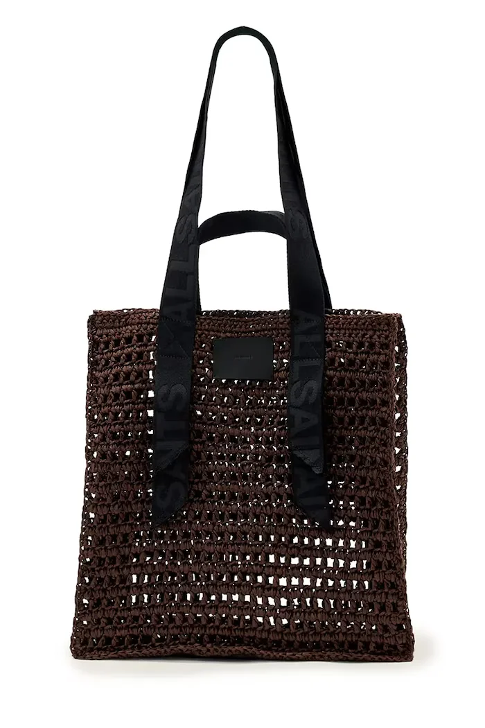 AllSaints чанта tote дамска LULLAH кафява W416XE