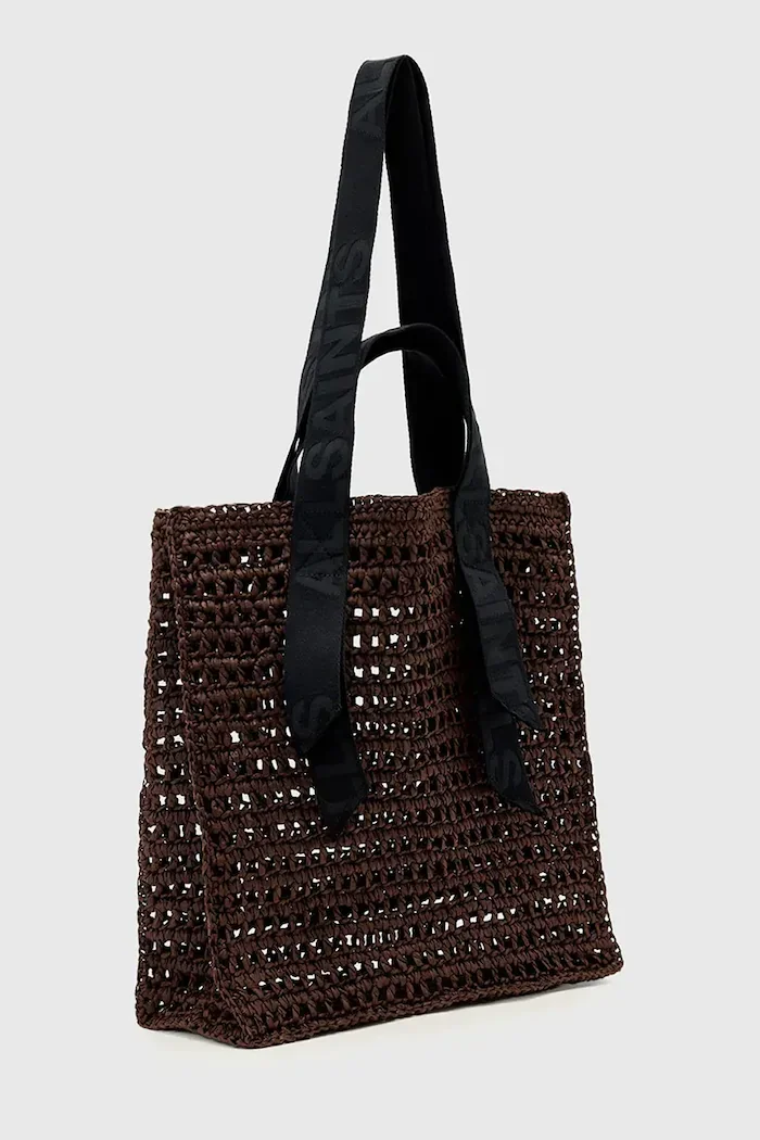 AllSaints чанта tote дамска LULLAH кафява W416XE