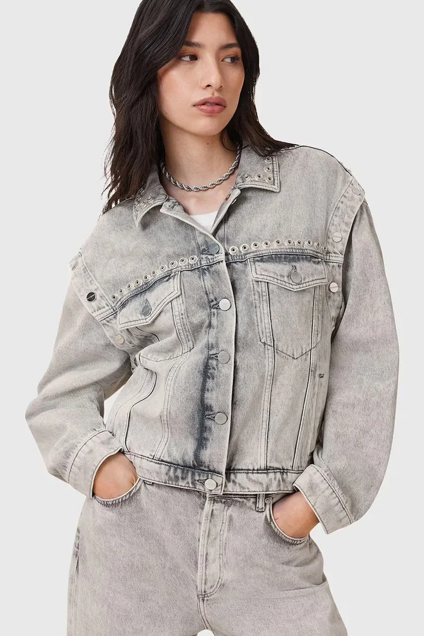 AllSaints Дънково яке от памук CHLO