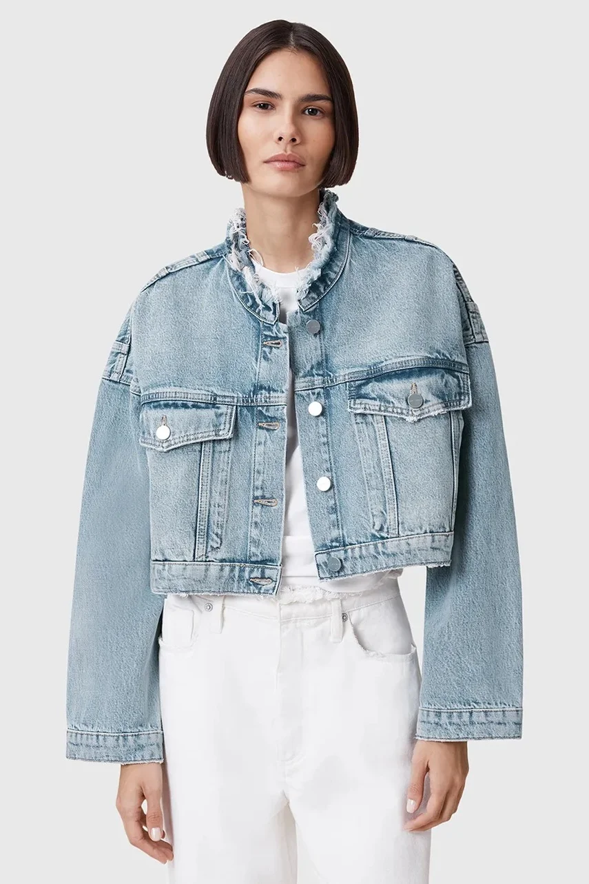 AllSaints Дънково яке от памук SONNY