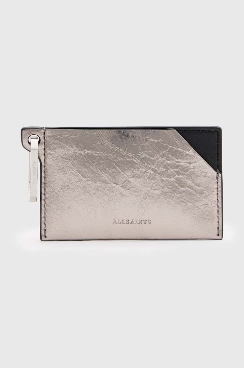 AllSaints Кожен калъф за карти HEX CARDHOLDER