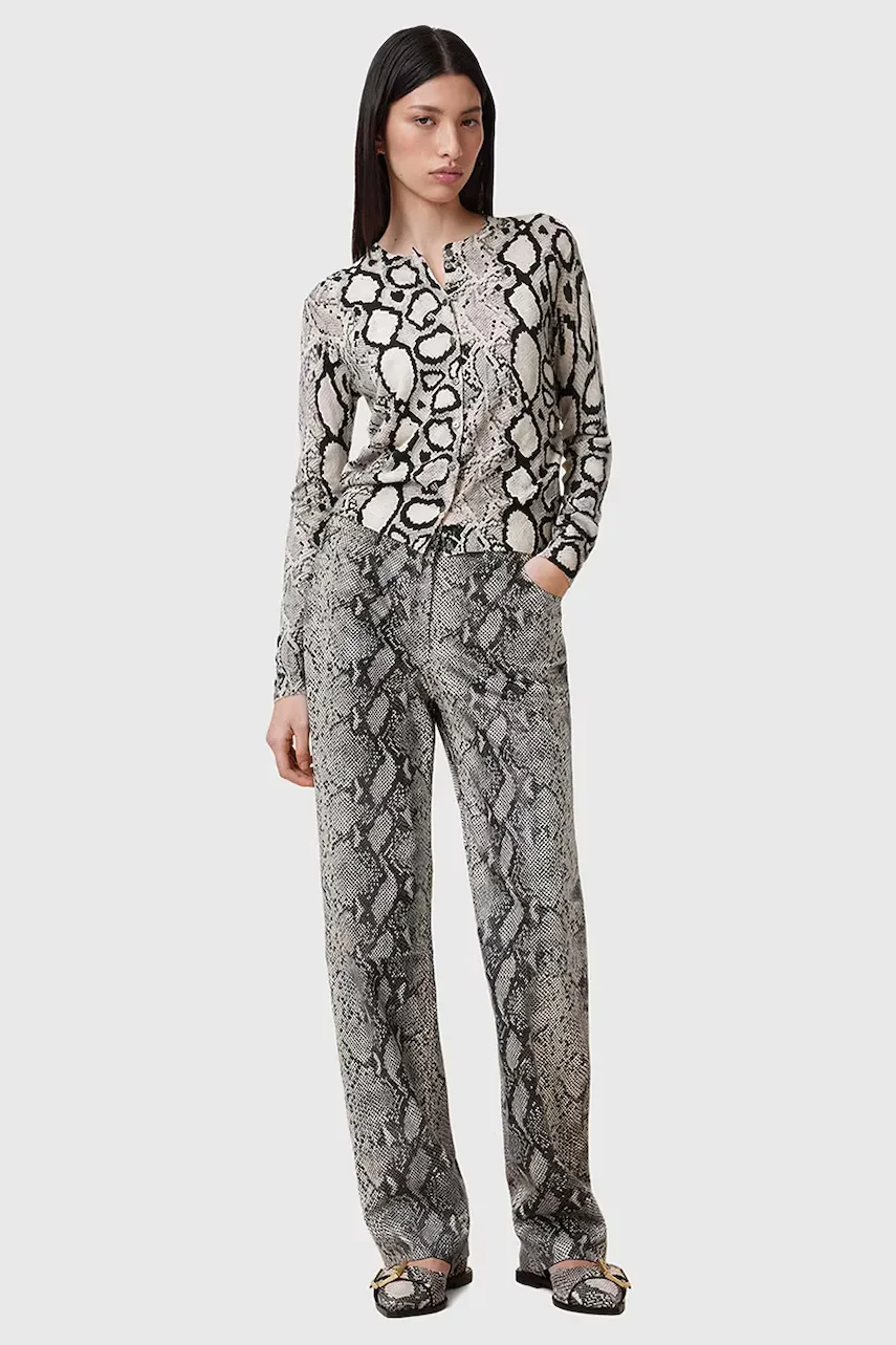 AllSaints Кожен панталон SAIGE