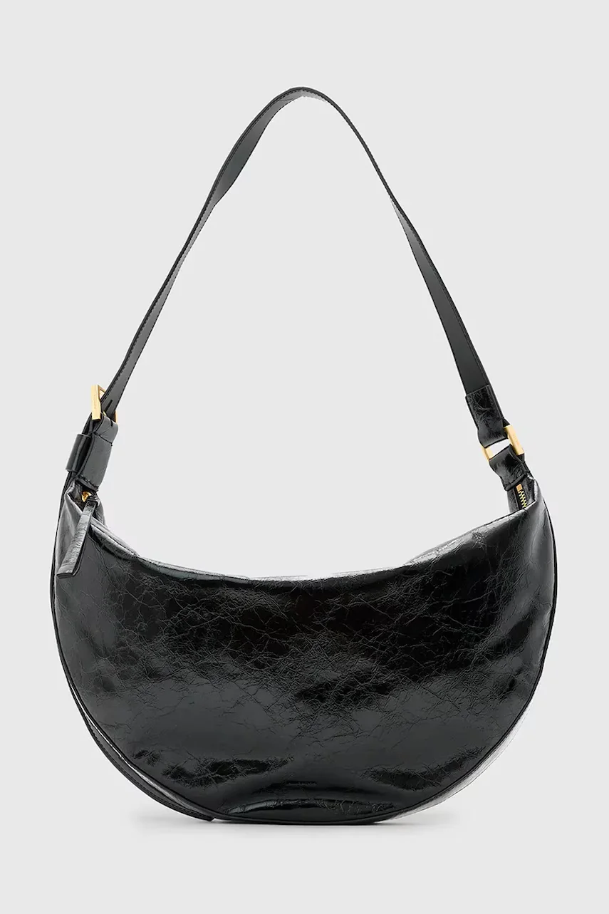AllSaints Кожена чанта HALF MOON