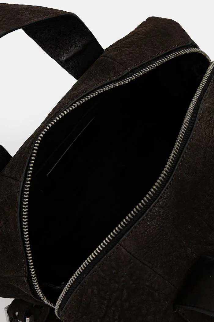 AllSaints Кожена чанта в кафяво W615XD