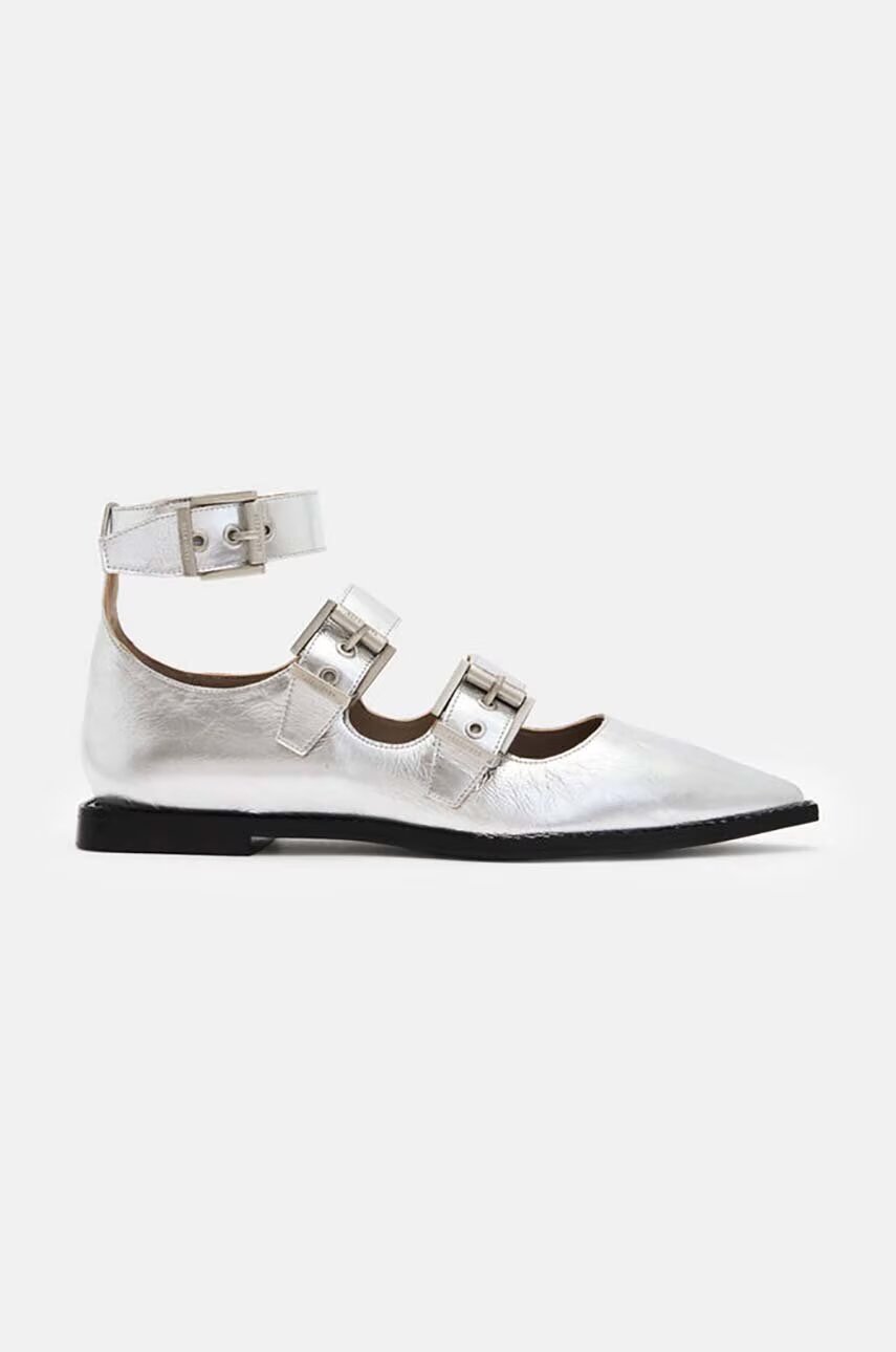 AllSaints Кожени балеринки Susan Buckle Shoe