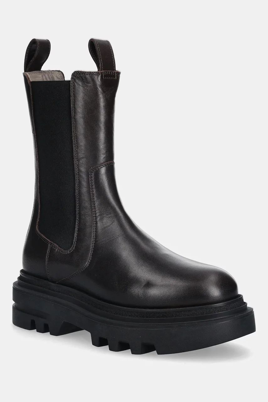 AllSaints Кожени боти челси Alex Boot