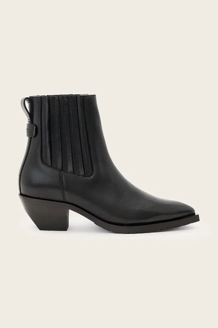 AllSaints Кожени боти челси Marcie Chelsea
