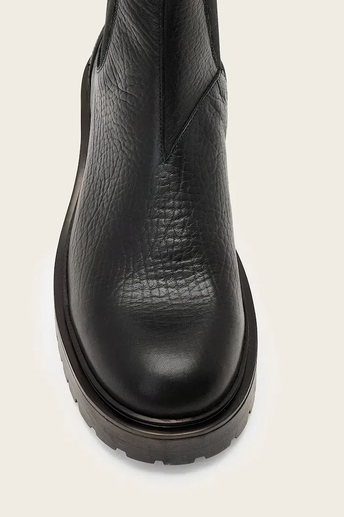 AllSaints Кожени боти челси Mccoy Chelsea Boot мъжки в кафяво M044FD